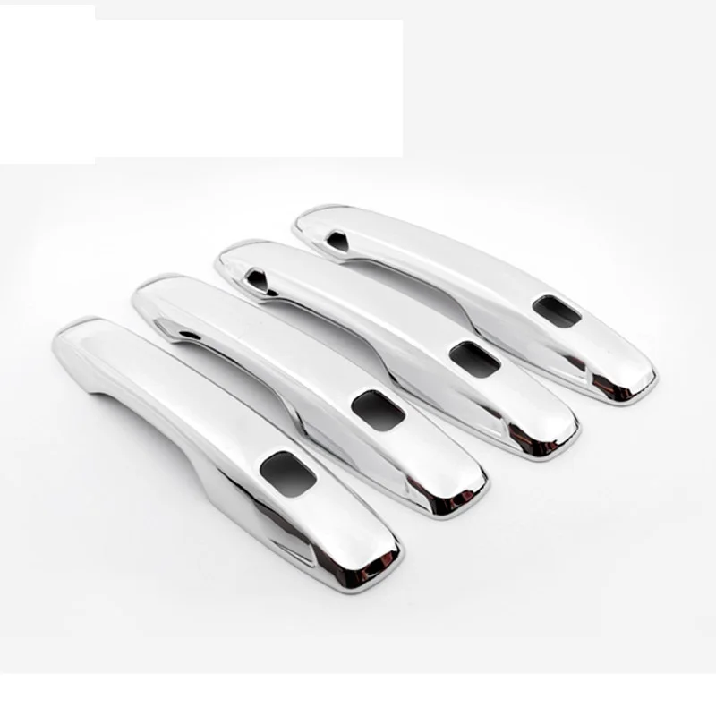 For Volvo XC60 XC90 S90 V90 CC 2018 2019 2020 Car Door knob ABS Chrome Exterior Door Handle Bar Frame Cover Trim Accessory