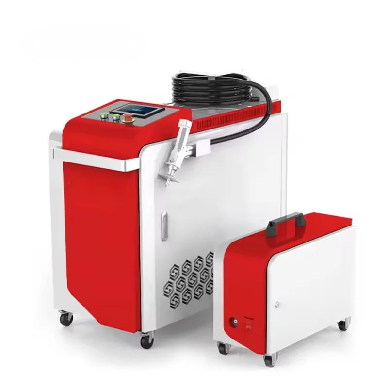 

Portable 4 In 1 La ser Welding Machine 1500w 2000w 3000w Fiber handheld Lase r Welder For Metal Stainless Steel Aluminum