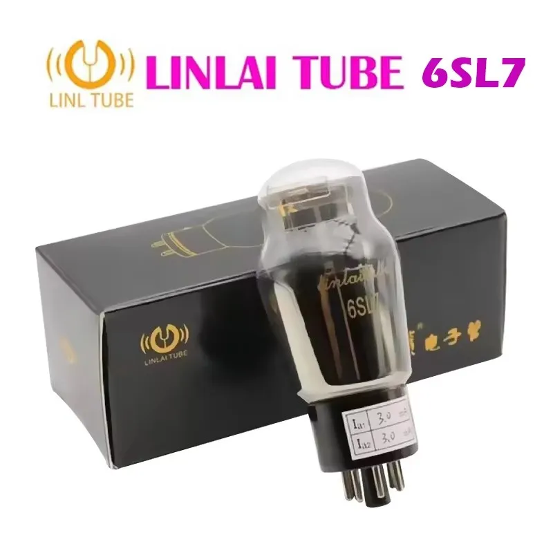 Linlai 6SL7 สูญญากาศเปลี่ยน 6SL7GT 6N9P 6N9 6H9C 5691 6N2 12AT7 เสียงไฮไฟวาล์ว Electron Tube เครื่องขยายเสียงชุด DIY ที่จับคู่