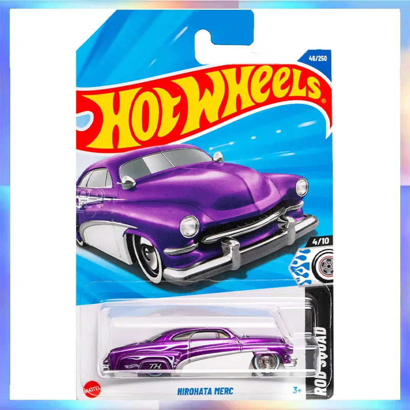 

2025B Hot Wheels TH Diecast Car Model Super Treasure Hunt Hirohata Merc Limitied Collectible Model Room Ornament Boy Toy Gift