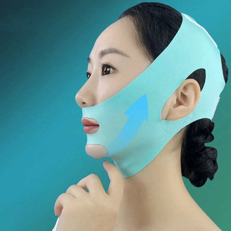 Reusable Law Pattern Lifting Plastic Face Mask V-Line Mask Chin Sticker Chin With V-Shaped With V-Shaped Sagging Mask Sleeping