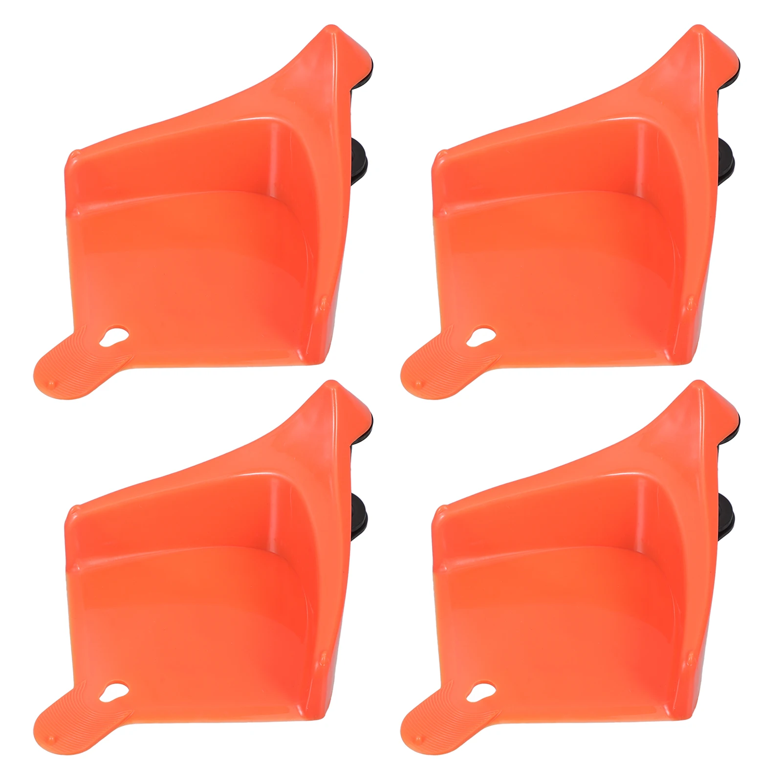 

4pcs Car Hose Guide Tire Roller Durable PP Universal Fit Wash Tools Hose Management Accessories Car Wheel Guides