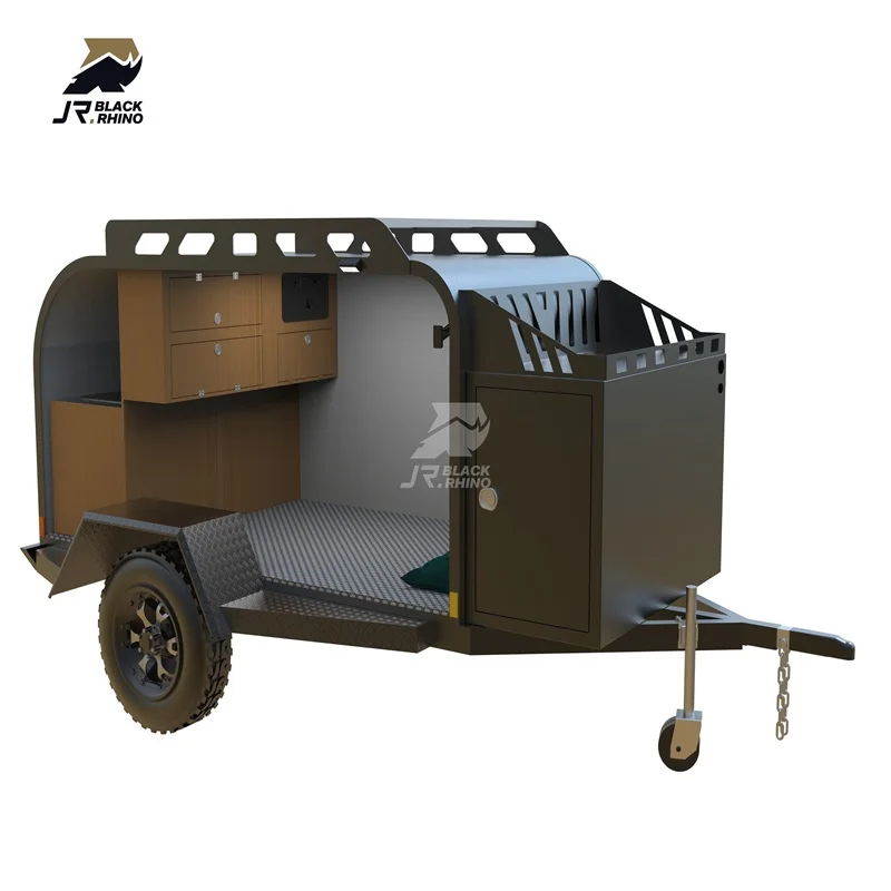 Bicicleta Camper remolque durmiente camioneta todoterreno Camping Rv caravana remolque todoterreno remolque Camper juguete Hauler Otr