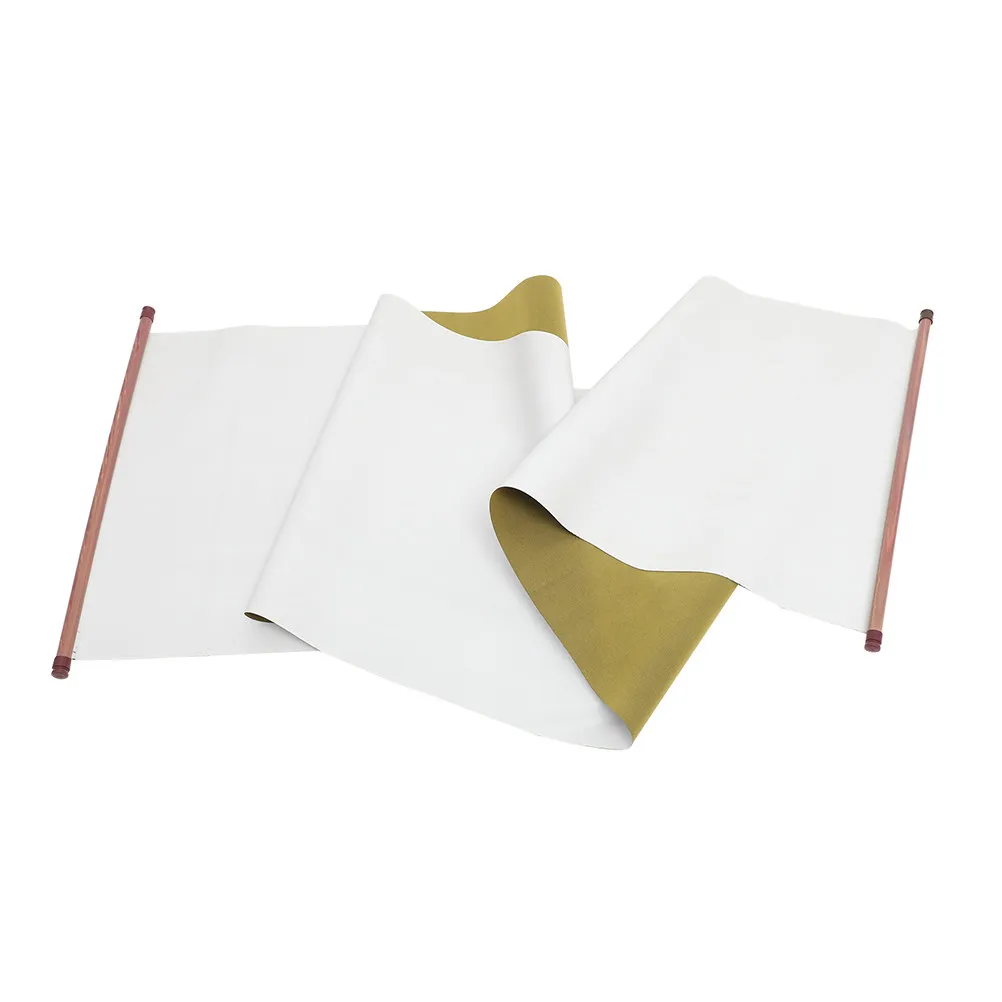 Reusable Calligraphy Water Writing Cloth Soft Imitation Xuan Paper Rollup Design Practice Mat for Beginners Professionals