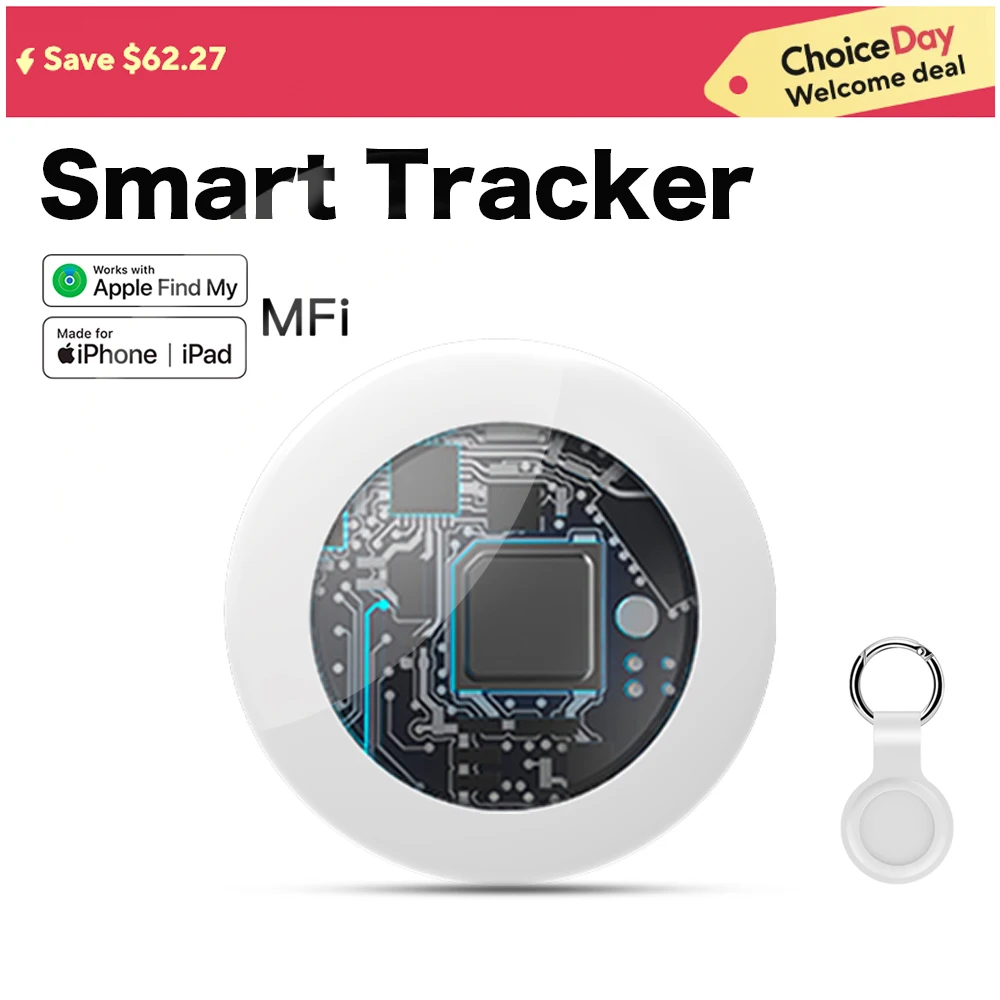 Smart Bluetooth GPS Tracker Airtag Work with Apple Find My APP ITag Anti Lost Locator Pet Finder Air Tags for IOS