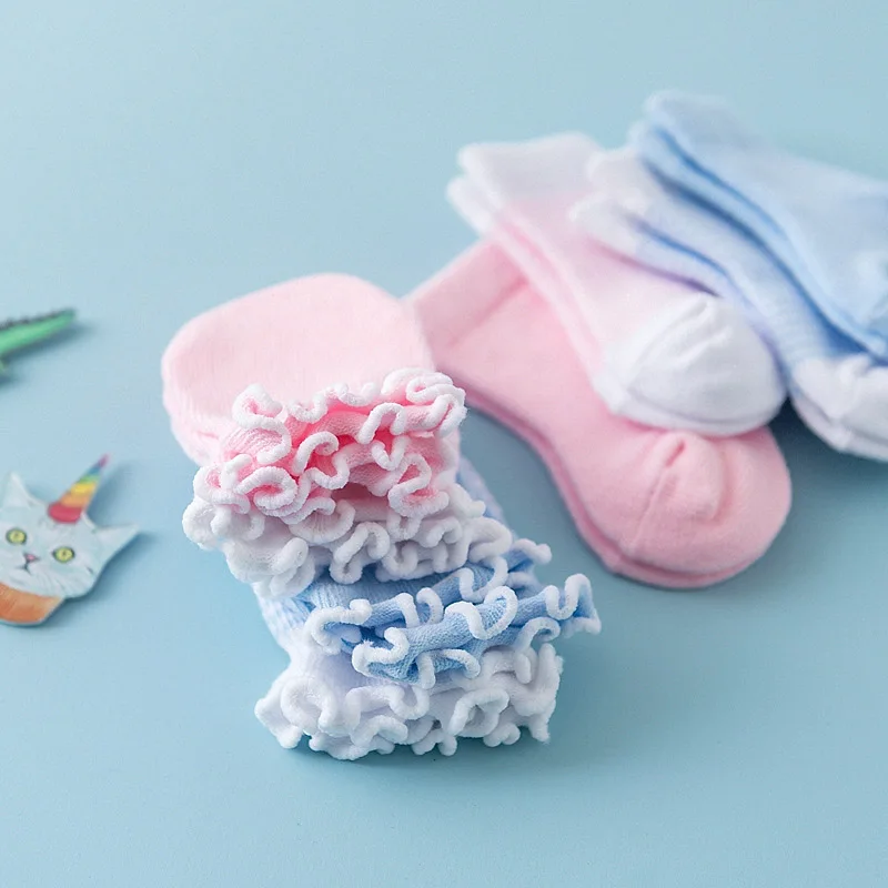 Lot de 4 paires de chaussettes et gants anti-rayures pour bébé et enfant, mitaines respirantes et élastiques de protection du visage, cadeau de nouvel an