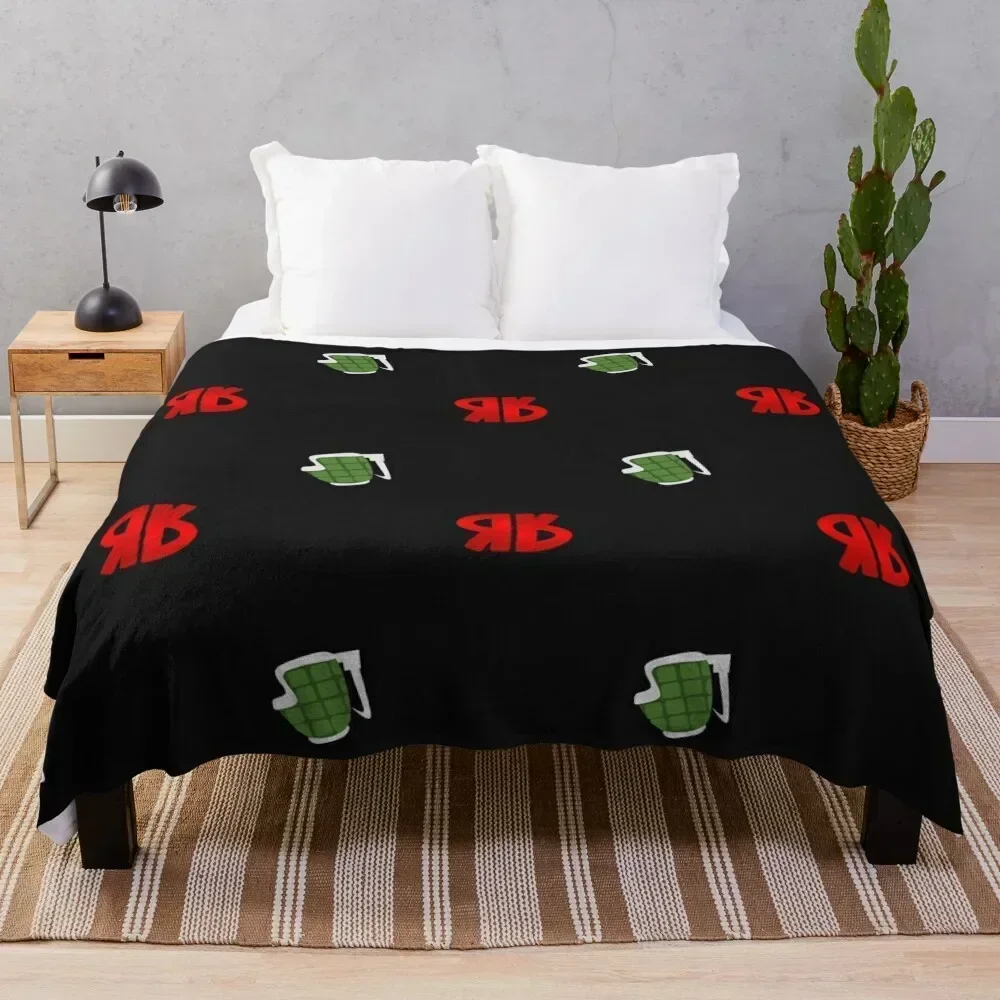 

Kiribaku Symbols Throw Blanket Summer Cool Breathable Blanket for Sleeping