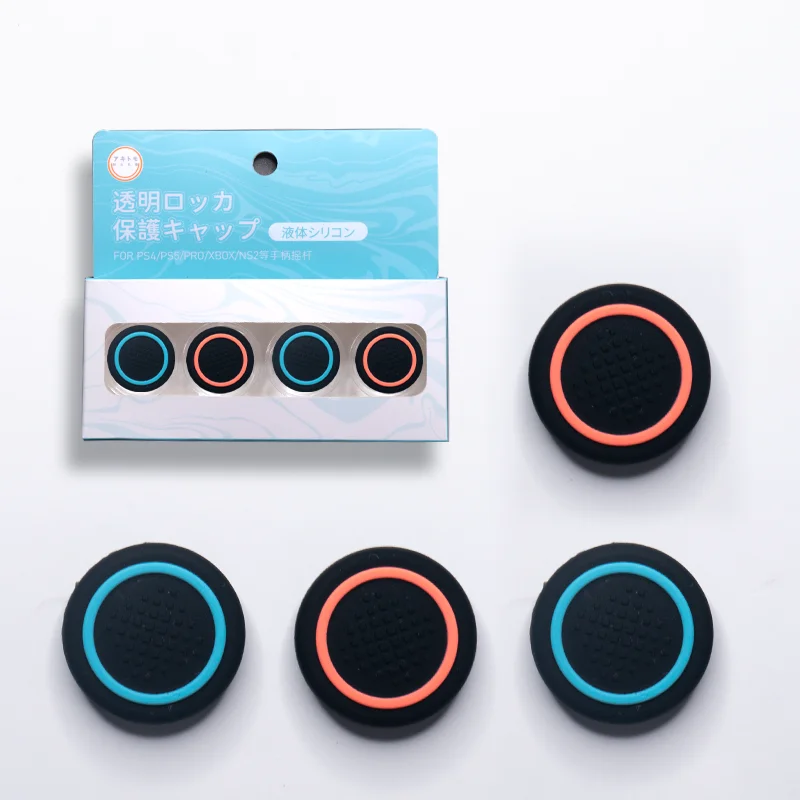 القط باو النقاط سيليكون الإبهام قبضة غطاء تغليف للتبديل 2/NS برو تحكم لسوني PS5 PS4 سليم PS3 Xbox One سلسلة X/S XSS