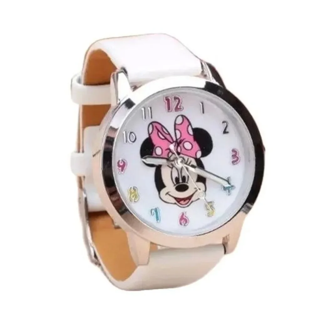 8 Snoep Kleuren Mode Kleurrijke Horloge Meisjes Kinderen Cartoon Klok Mickey Leuke Horloges Mooie Relogio Kinderhorloges Mannen Reloj