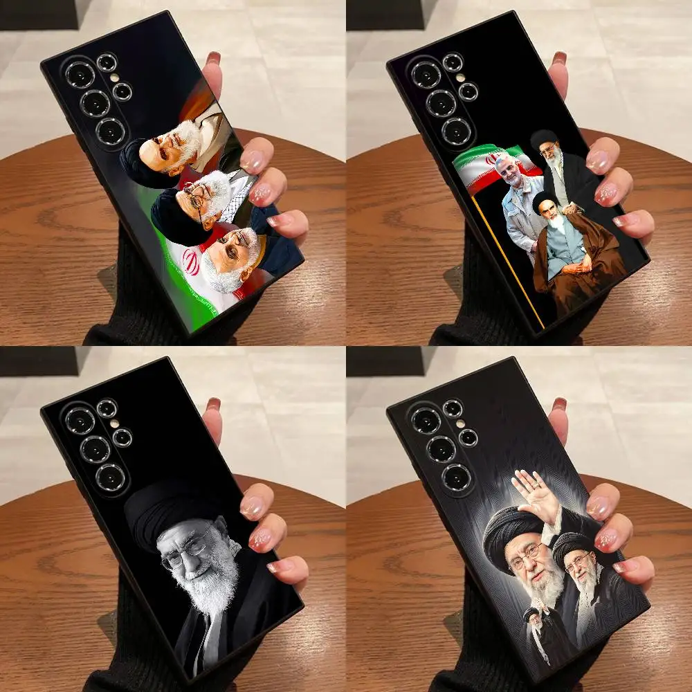 

RIP Ali Khamenei Iranian Iran Phone Case For Samsung S22,S24,S20,S25,S23,S30,S26,Ultra,Plus,5G ,Fe,Lite Black Cover
