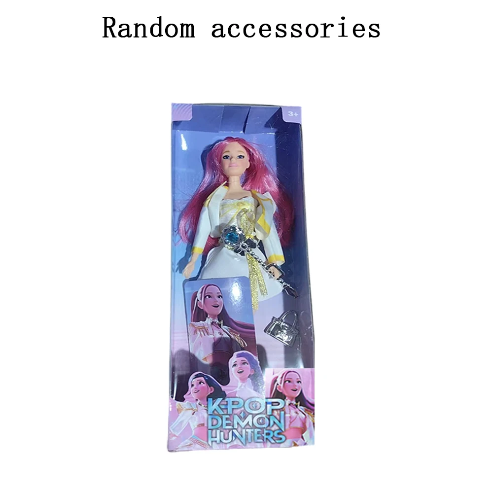 حار بيع شيطان الصيادين دمى الفينيل-رومي ميرا زوي ك البوب أنيمي نمط حساسة الملمس الفتيات هدية عيد ميلاد #2