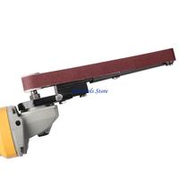 X37E Modified Sand Belt Machine Electric Belt Grinder Air Belt Sander Attachment Sander Sanding Belt Adapter Pipe Belt Sander