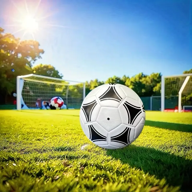 새로운 축구 공 표준 크기 5 기계 스티치 공 PU 소재 스포츠 리그 경기 축구 훈련 공 Futbol Voetbal