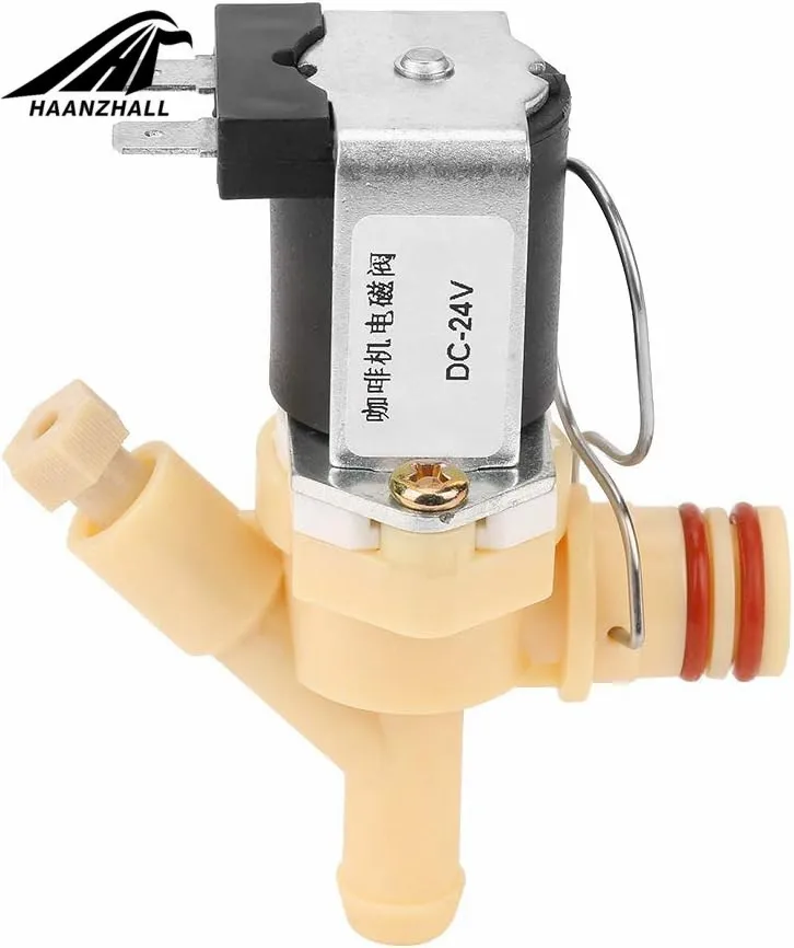 Suitable for Automatic Coffee Machine Solenoid Valve DC24V Pressure-Free Outlet Solenoid Valve Coffee Machine Control Valve