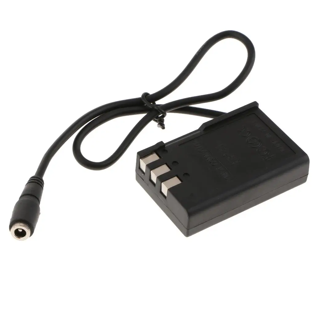 USB Power Adapter with EP-5 Dummy Battery DC Coupler Efficient Charging for Nikon D40 D60 D3000 D5000