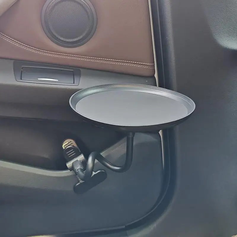 Car Eating Tray Automotive Non-Slip Food Tray Portable Drink Tray Car Food Table For Travel Commuting Daily Life Business Trip