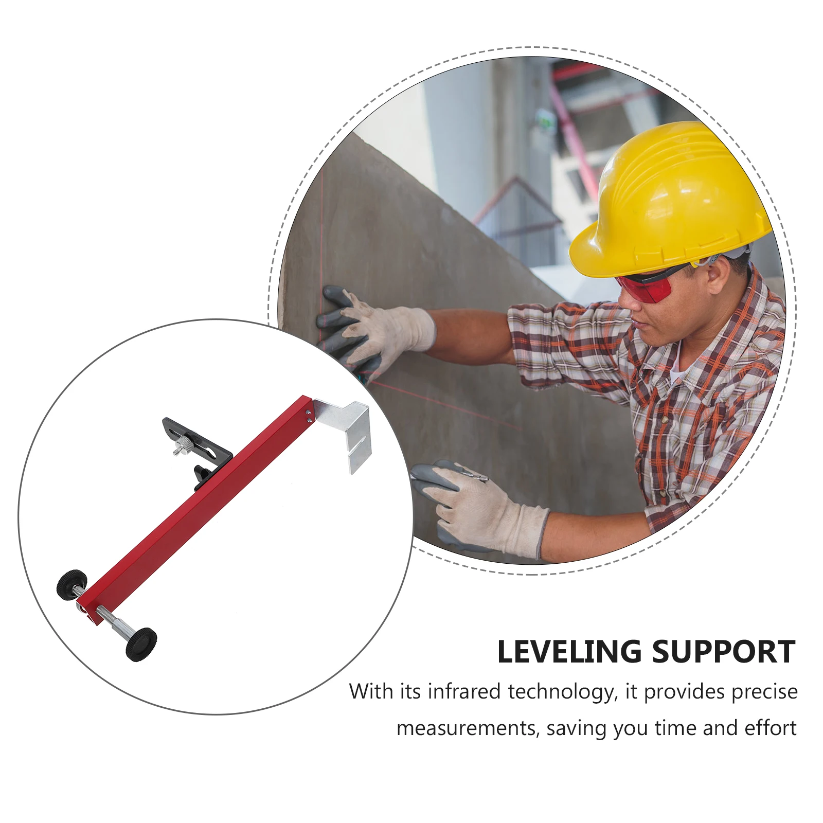 

Level Wall Lifting Support Wall Mount 300mm Lightweight Adjustable Multi-functional Universal Hanger Mounting Rack