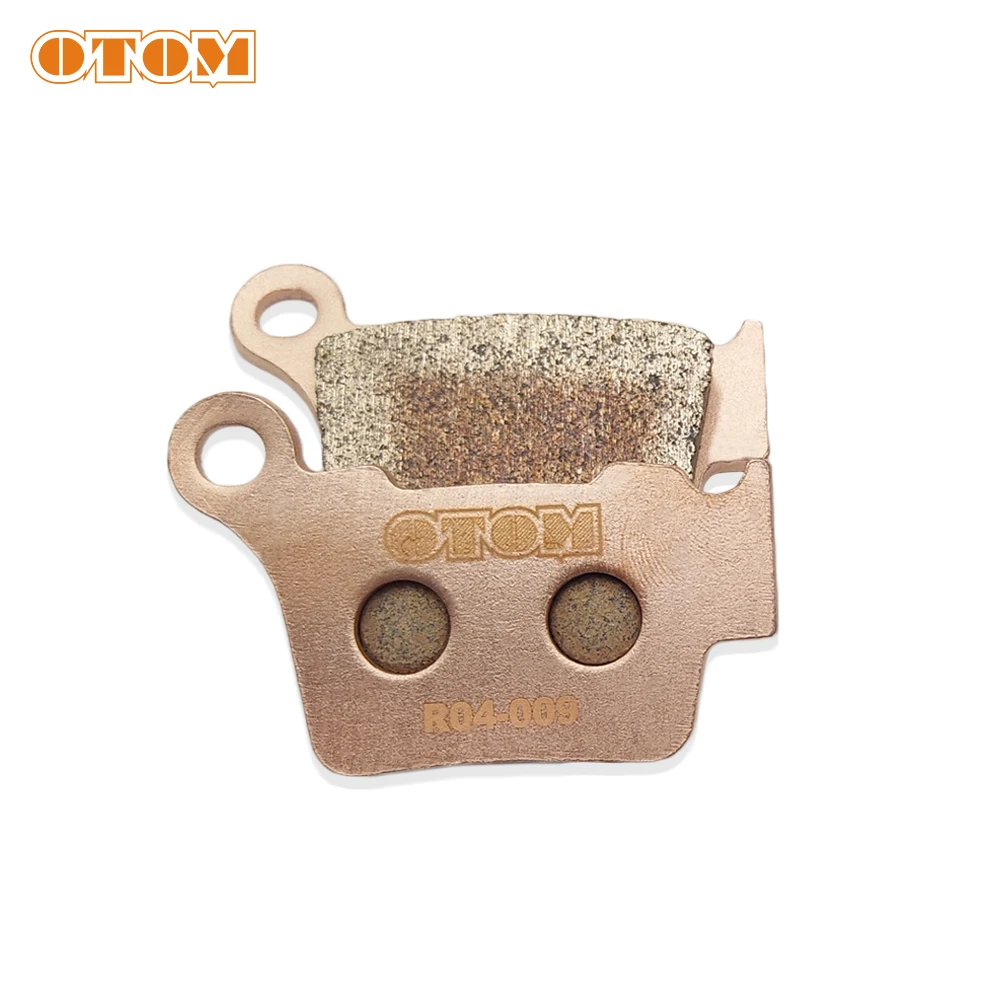 OTOM Rear Brake Pads R04 Motocross Motorcycle Copper Sintering Braking Disks For KTM SX SXF XC-F XCW EXC MXC HUSQVARNA FC FE TC