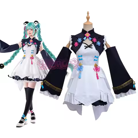 Anime MMIKUU Cosplay Costume Game Cosplay Cosplay Women Men Cute Lolita Dress Costume Mikkuu Panda Party Dress Cosplay