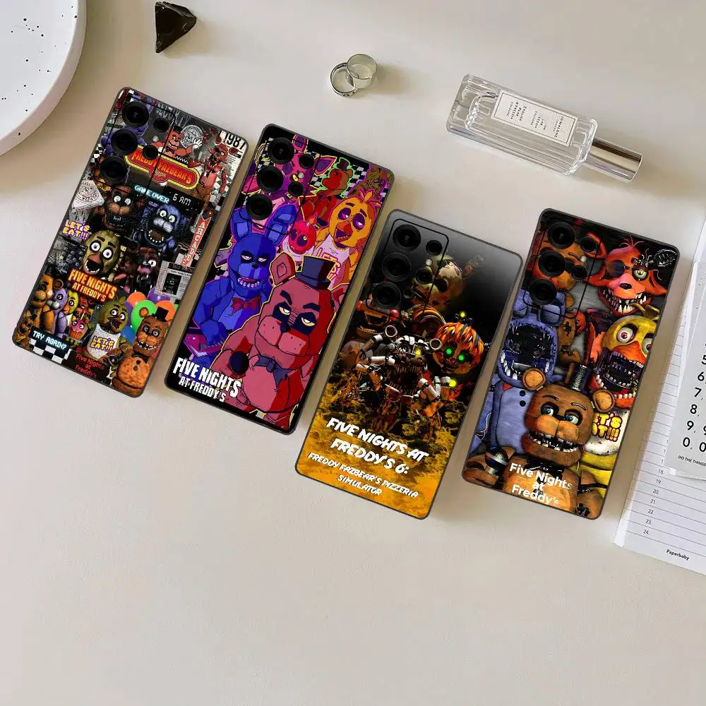 Amine F-Fnaf F-Five-nights-At-Freddys Phone Case For Samsung S 24 fe 25 Ultra plus 20 lite 21 30 22 23 24 22 Ultra 5G Fundas view 6