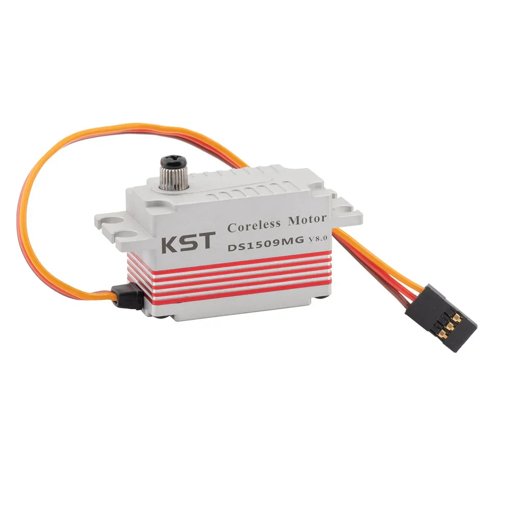 KST DS1509MG 12.8Kgf.cm 0.07sec Metal Gear Coreless Digital Servo de perfil bajo para aviones RC Cars