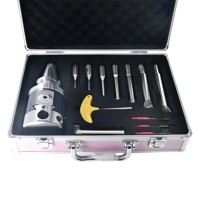 R8 HSK BT30 BT40 BT50 NBH2084 Tool Chuck Adjustable Boring Cutter Head Set For Cnc Machine Tools
