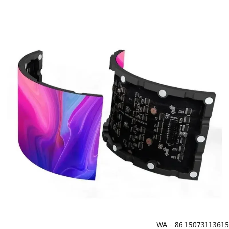 

Hot Selling Lumixin P2.5 Flexible LED Panel for Commercial Advertising Curved Surface Display 550CD/m Brightness 5-Year