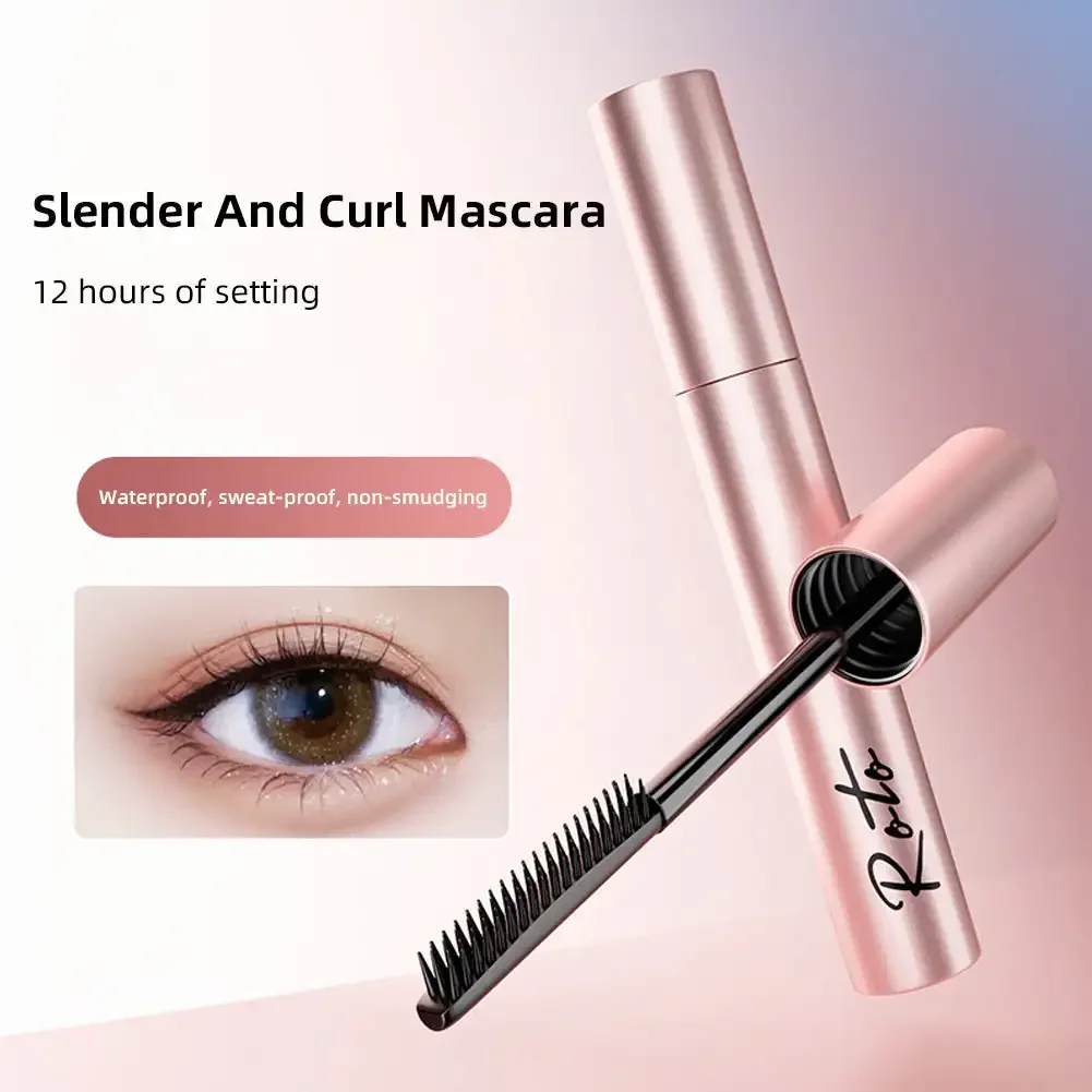 Mascara Waterproof Extra Volume Long -lasting Hyper-Curl Lengthening Eyelash Non-smudging Eyelashes Black Mascara