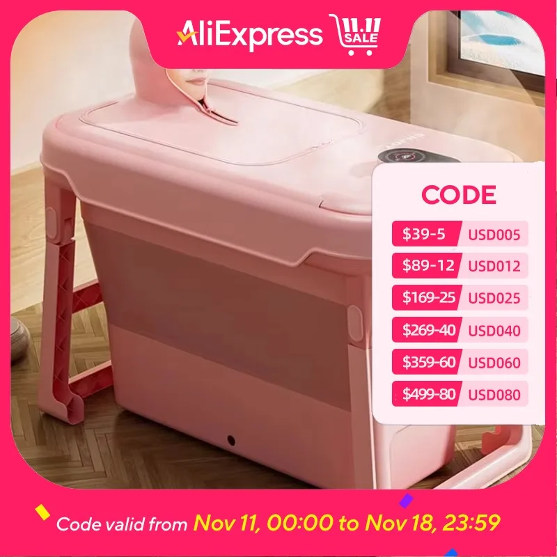 

Adults Shower Bathtubs Large Baby Women Items Foot Bath Bathtub Items Foldable House Baignoire Pliable Abulte Home Furniture