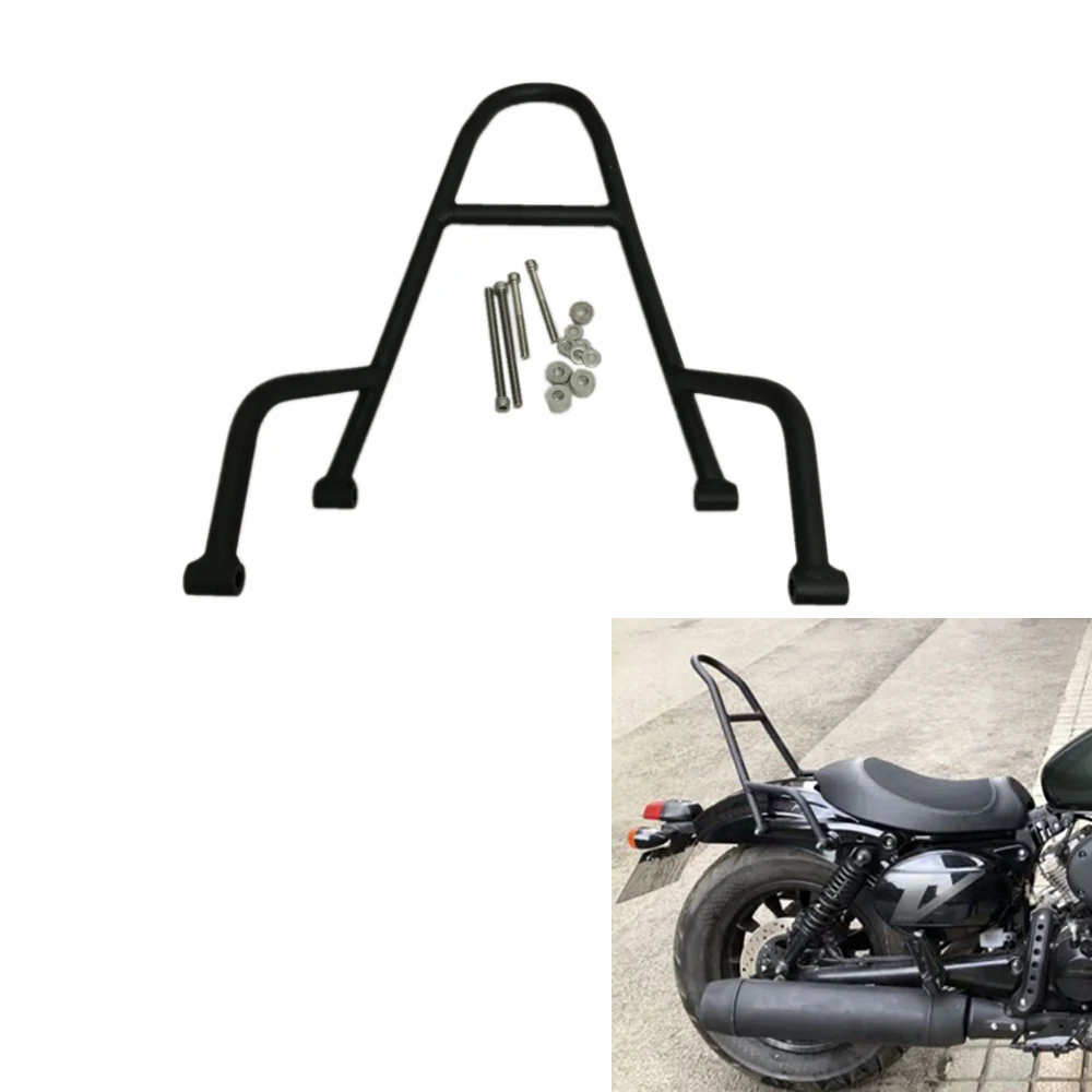 Motorcycle Black One-piece Detachables Passenger Backrest Sissy Bar For Hyosung GV300s GV300