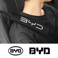 2PCS Car Seat Shoulder Belt Cover For BYD Tang F3 E6 Atto 3 Yuan Plus Song Max F0 G3 I3 Ea1 Dmi F3 2din 2014 G6 Auto Accessories