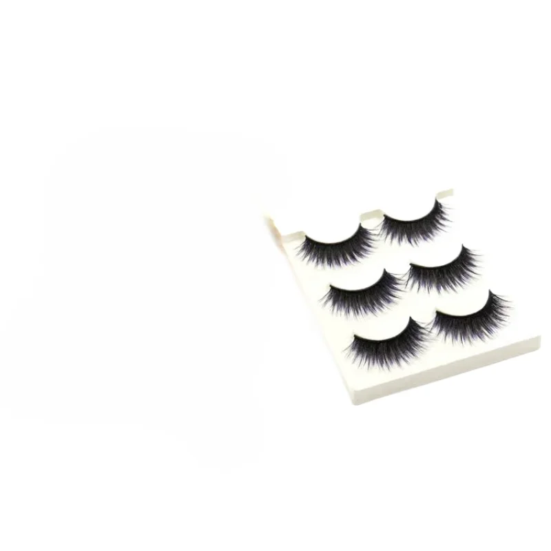 

~3D three-dimensional false eyelashes H-6 dense multi-layer color long eyelashes
