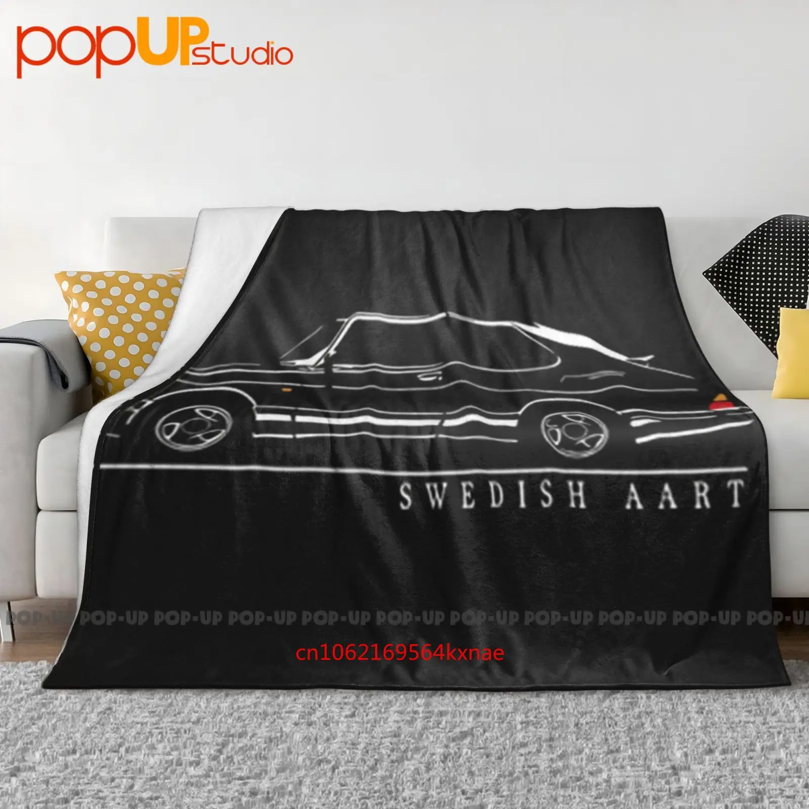 

Classic For Saab 900 Turbo Fans Swedish Aart Ultra-Soft Blanket Quilt Winter Sofa Cover Bed Covers