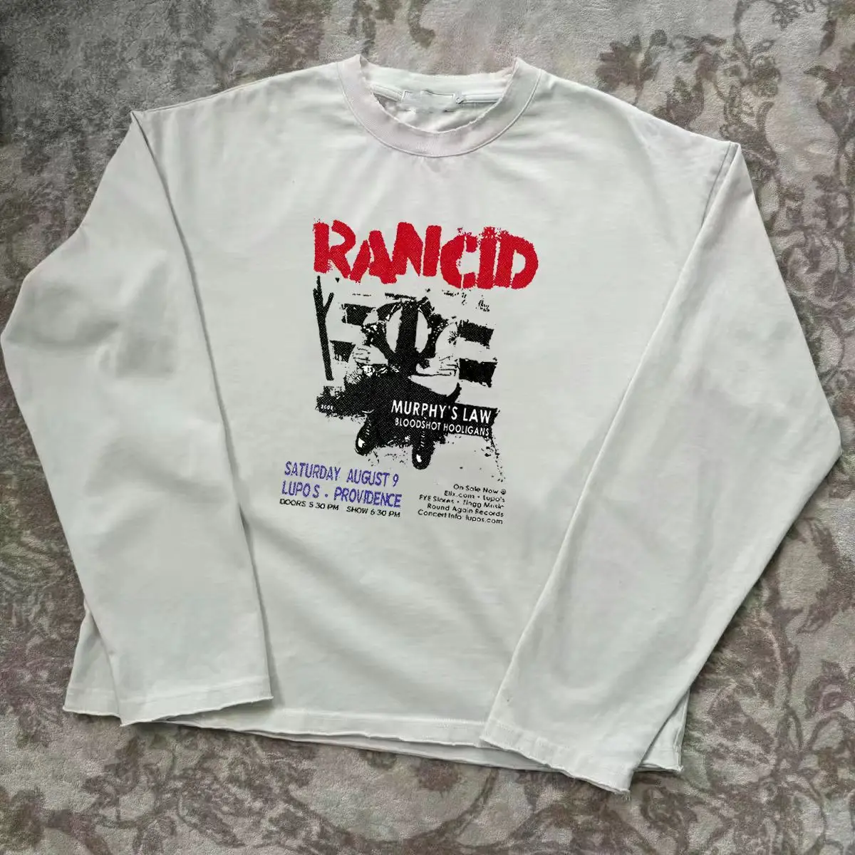 

Men's Streetwear Tapout T Shirt Y2K Hip Hop Letter Graphic Print Oversized TShirts Harajuku Round Neck Casual Long Sleeve Tees