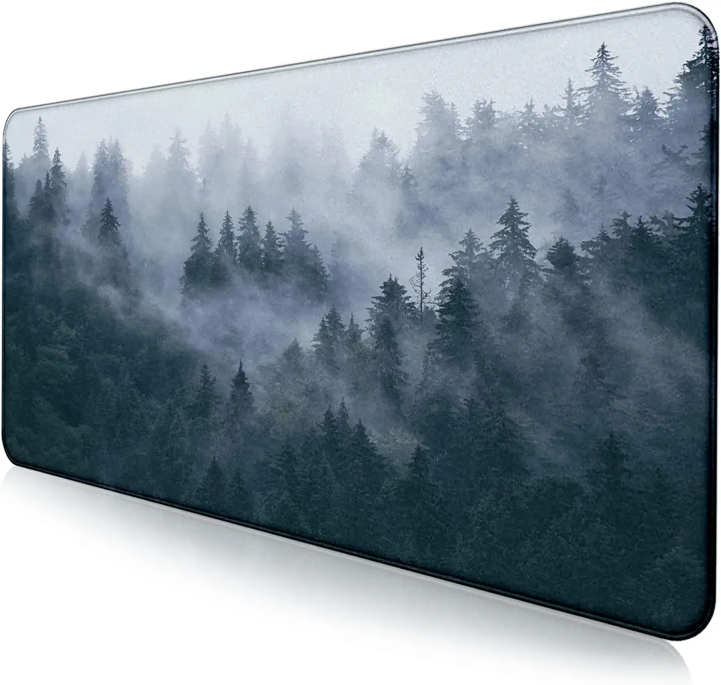 

Large Extended Gaming Mouse Pad with Stitched Edges, Non-Slip Waterproof Rubber Base Mouse Pad for Office Keyboard Home Desk Pad
