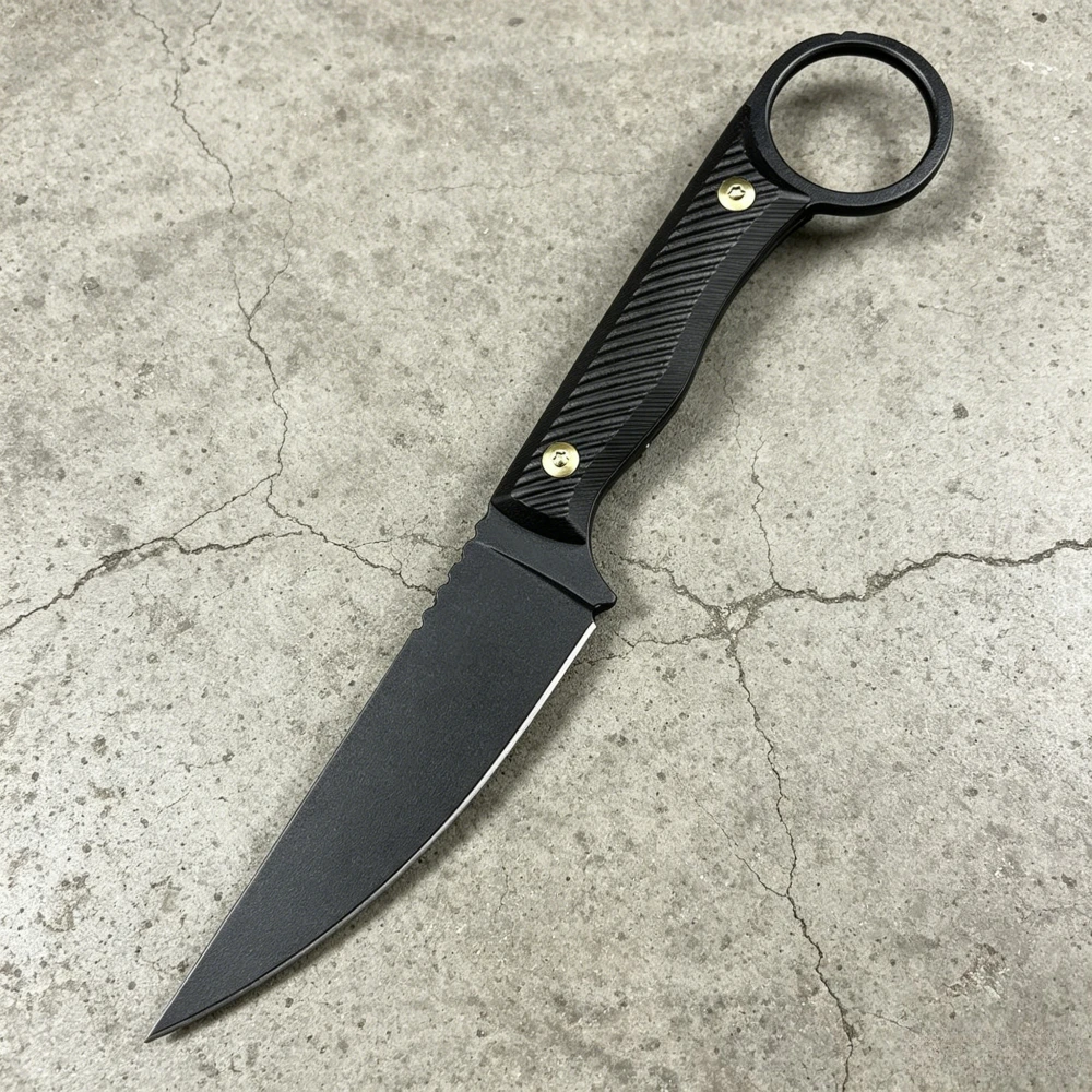 

Высококачественный уличный нож нового стиля с фиксированным клинком из стали 8Cr13MoV, рукоять из нейлонового волокна, нож для стейка, инструмент для выживания в джунглях, инструмент для чистки овощей