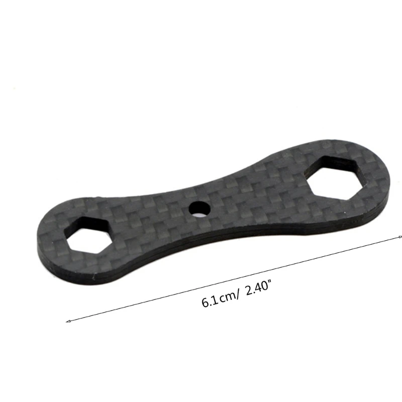 High-performance Universal Wrench 61mm/2.4-inch Manual Wrench Easy Operation Tool for Home Workshop carbon fiber