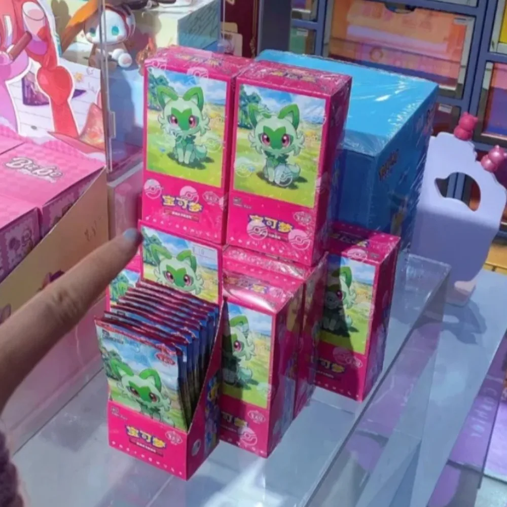 Gem Pack VOL1 VOL2  VOL3 Pokemon Cards Original PTCG Trading Simplified Chinese Collectible Cards Toy Anime Collection Gift Box