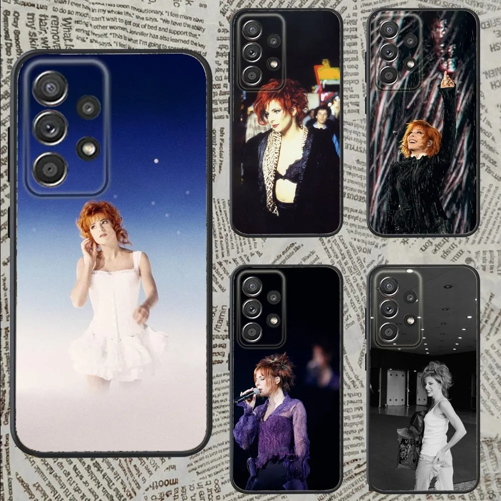 

M-Mylenes F-Farmer-rs Phone Case For Samsung S25,S24,S21,S22,S23,S30,Ultra,S20,Plus,Fe,Lite,Note,10,9,5G Black Cover