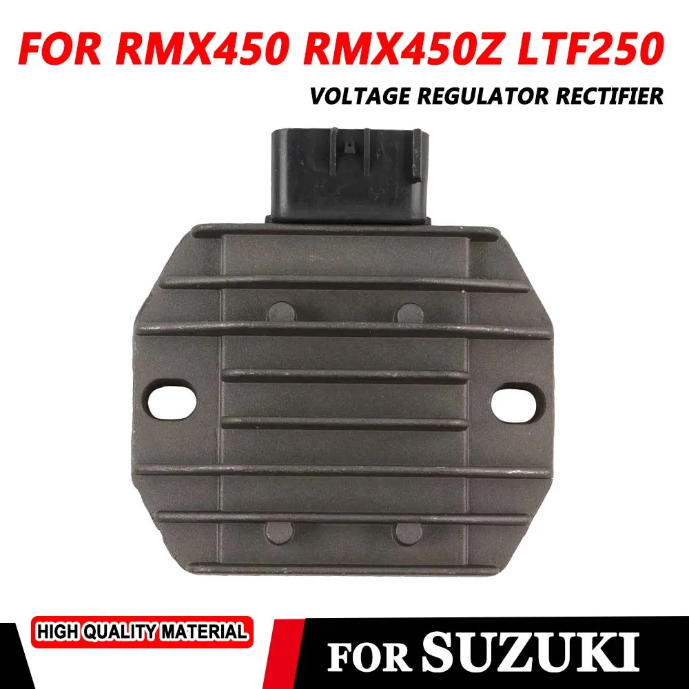 Voltage Regulator Rectifier For Suzuki RMX450 RMX450Z RM-X450 RMX 450Z 450 2010 - 2019 LTF250 LTR450 QuadRacer LTZ400 Quadsport