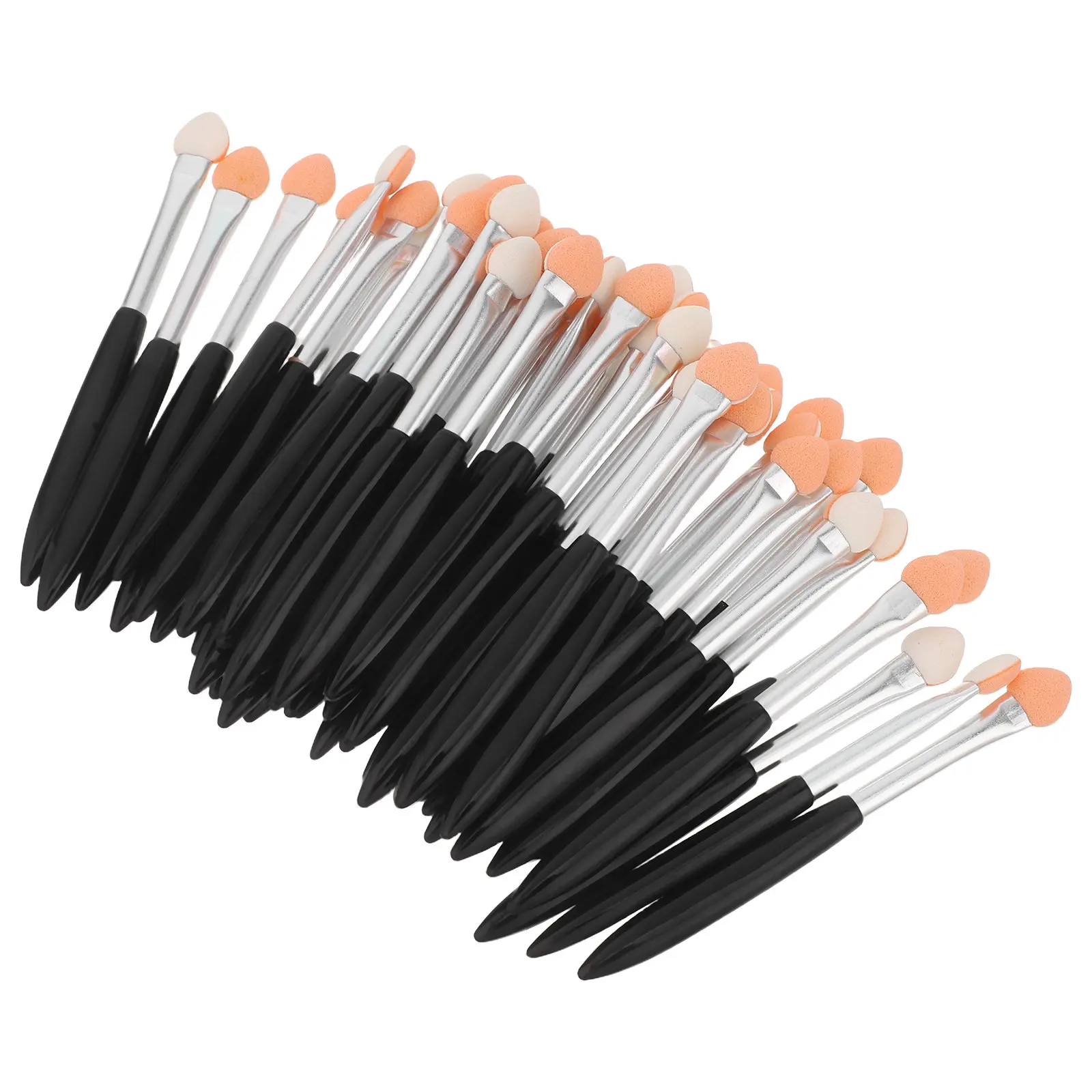 50Pcs Makeup Sponge Applicators Sponge Paint Brushes Small for Blending Brushes Watercolor Painting Craft Ink Mixing Foundation
