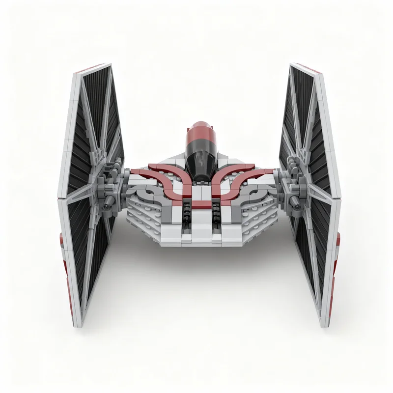 556-pezzi-moc-teratorn--modello-di-droide-vulture-cis-pilotato-modificato-collezione-di-blocchi-da-costruzione-per-battaglie-stellari-esposizione-3d-fai-da-te-educativa