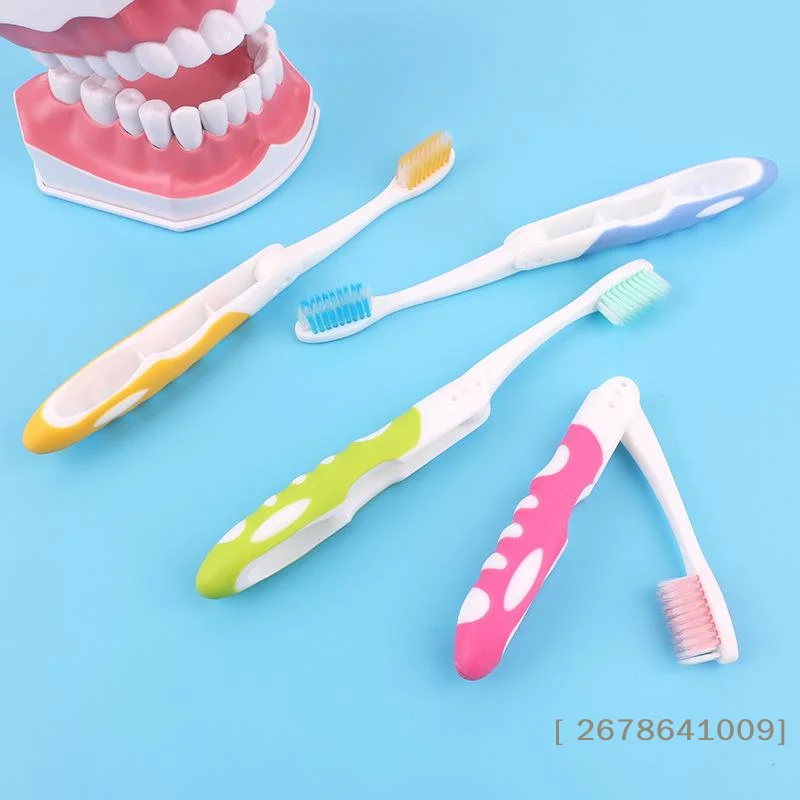 ⚑Hygiene Oral Portable Foldable Travel Camping Toothbrush Hiking Tooth Brush Tooth Cleaning Tools Folding Toothbrush For Adults