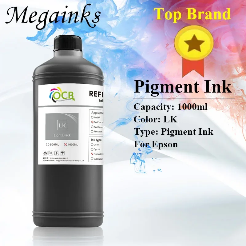 Alta qualidade tinta do pigmento, adequado para Epson SureColor P6000 P7000 P8000 P9000 P6080 P7080 P8080 P9080 P800 P700 SL-D800 SL-D880, 1000ml