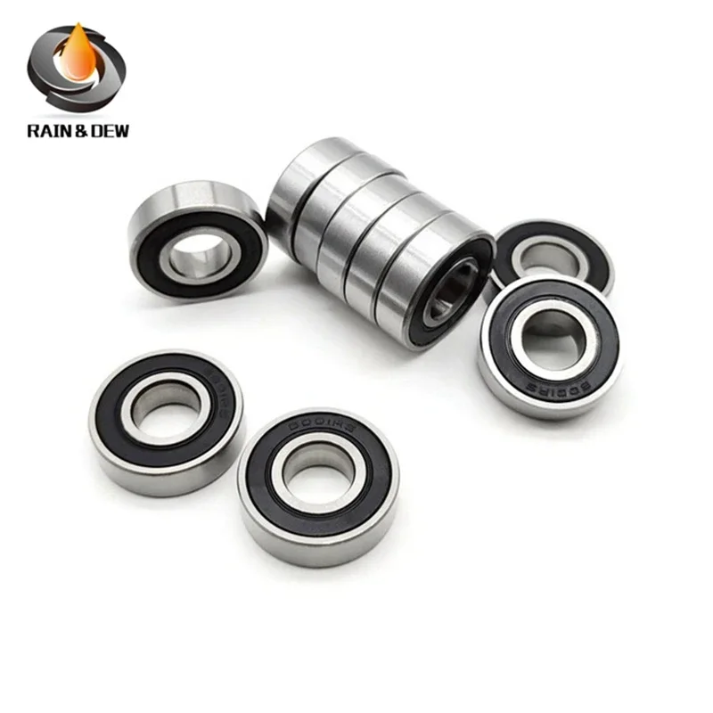 2PCS Deep Groove Bearing 6205RS 25X52X15 mm ABEC-7 Chrome Steel Rubber Sealed Bearings 6205 6205-2RS