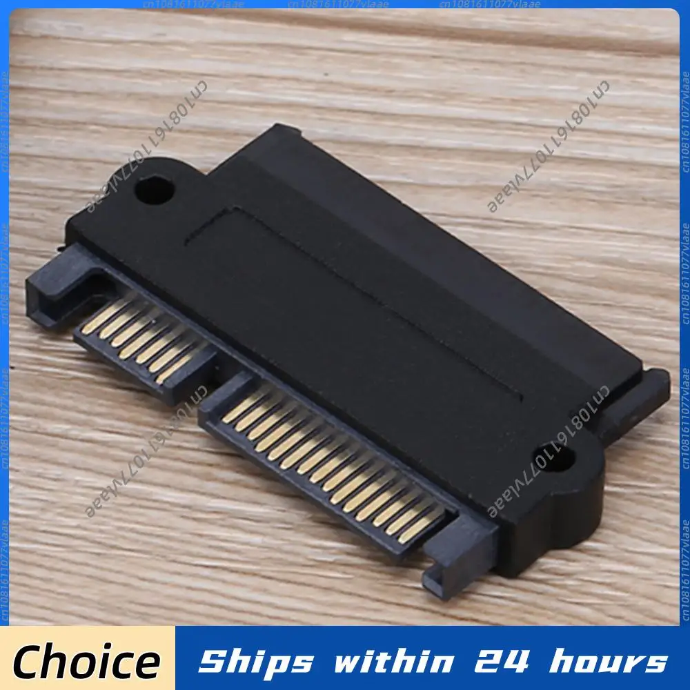 SFF 8482 SAS to SATA 180 Degree Angle Adapter Converter Straight Head SAS Hard Drive to Motherboard SATA Adapter for PC