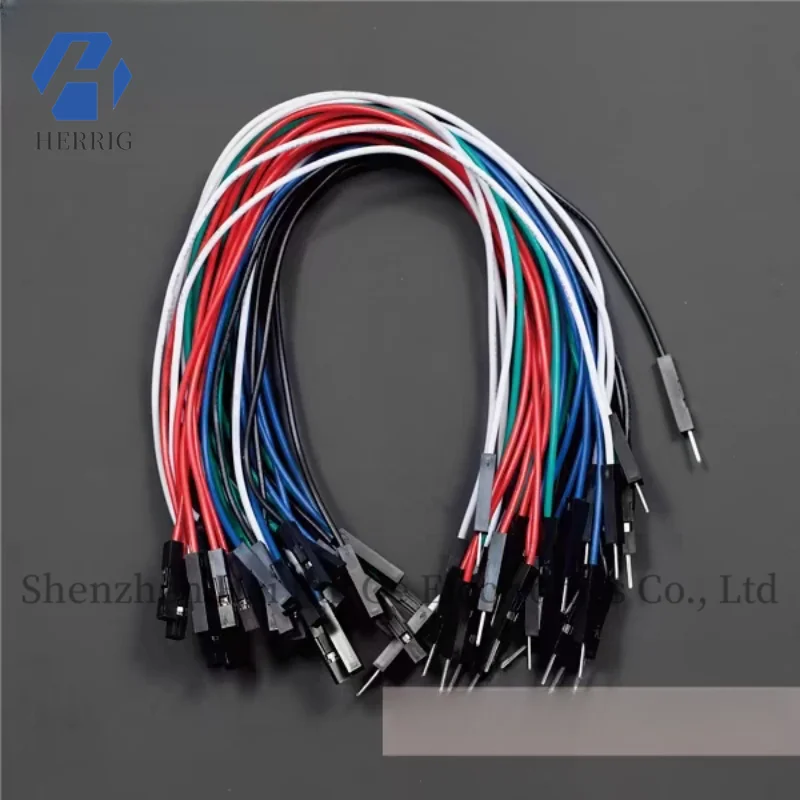 

High-quality male and female jumper wires 21cm * 30 pieces per set.