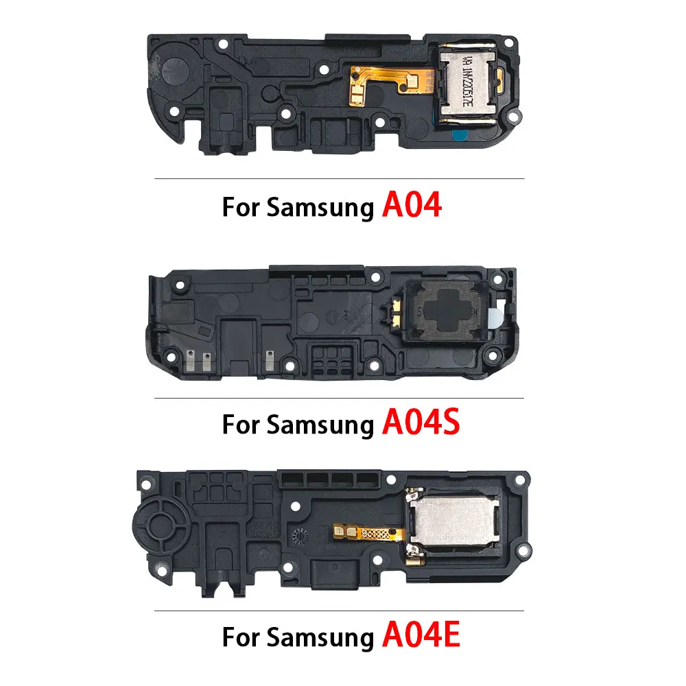10 PCS Bottomr Loud Speaker Ringer For Samsung A04 A04E A04S Phone New Loud Speaker Bottom Music Ringer Flex Cable