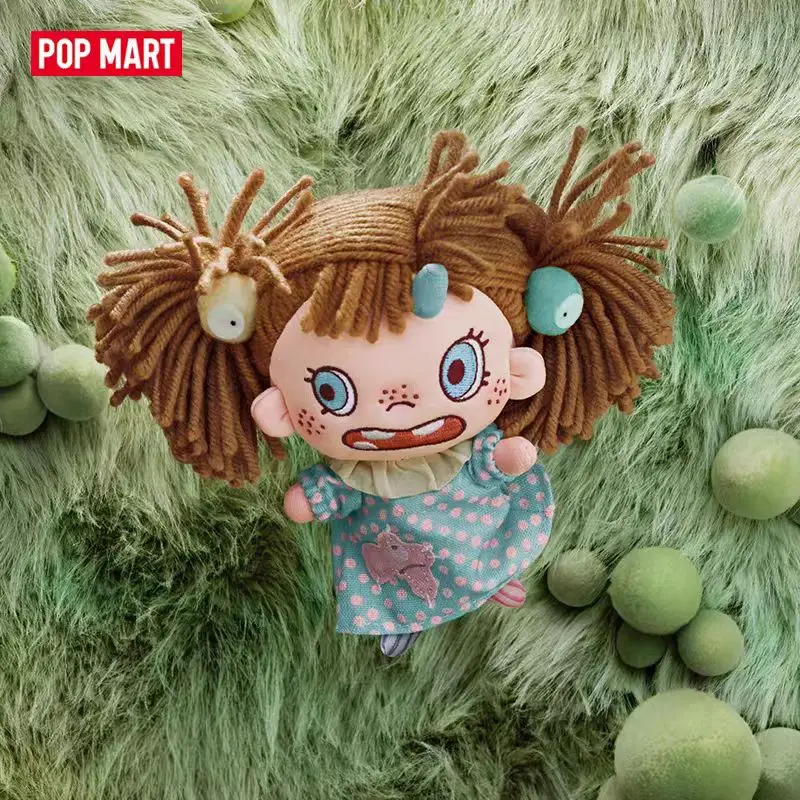 POPMART POLAR Smudge Puff Series Plush Pendant Genuine Blind Box Mystery Box Guess Bag Toys Doll Cute Anime Figure Desktop