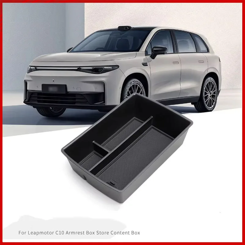

Car Armrest Box For Leapmotor C10 2024-2026 Armrest Box Storage Box Central Control Car Storage Car Interior Supplies Decoration